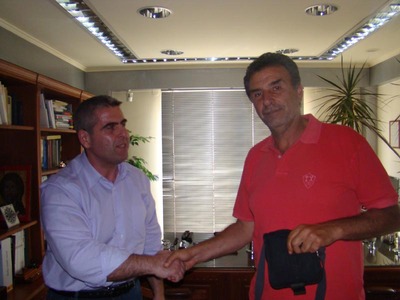 Με Τ. Πετρόπουλο και Α. Κολλυρόπουλο συν...