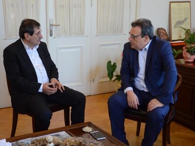 Πάτρα: Η επίσκεψη του Φάμελλου στον Πελετίδη-ΦΩΤΟ 