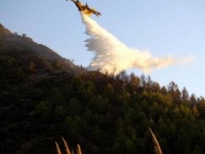 Υπό έλεγχο η φωτιά στο Μεσολόγγι - Bίντεο