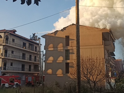 Δυτική Ελλάδα: Καταστροφή από φωτιά σε σ...
