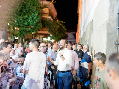 Ομιλία Ν. Φαρμάκη στον Πύργο: «Πάμε μπρο...