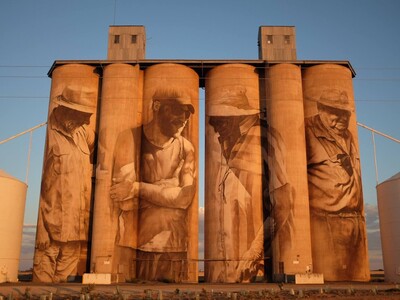 Ο Αυστραλός καλλιτέχνης της street art, ...