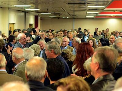 Πάτρα: Σε μια κατάμεστη αίθουσα μίλησε ο...