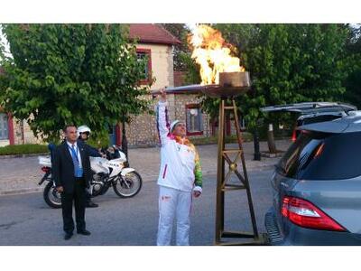 Στα Καλάβρυτα διανυκτέρευσε η Ολυμπιακή Φλόγα