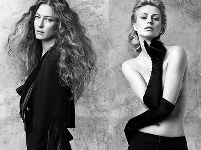 Η Άννα Νανούση. Η Χρυσάνθη Ντάφλα.   