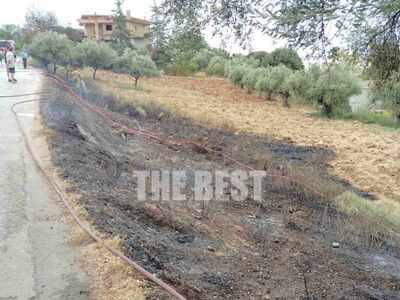 Πάτρα: Πρόλαβαν φωτιά στην Κρήνη 