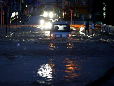 Καταστροφικές πλημμύρες πλήττουν την  Ιαπωνία