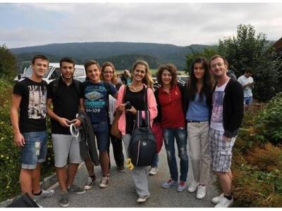 Νεαροί Αχαιοί εθελοντές στο Klaffer, Αυστρίας