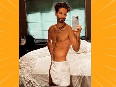 Η ημίγυμνη φωτογραφία του Γιώργου Καράβα...