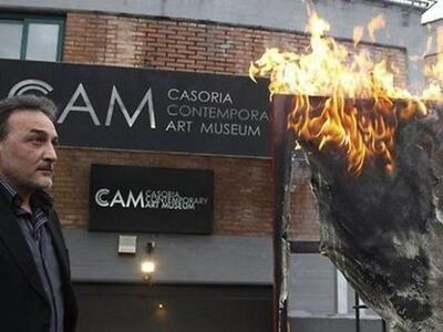 Ιταλία: Στην πυρά ελληνικό έργο τέχνης.....