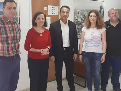 Συνάντηση  του  Αντιπεριφερειάρχη  Αγροτ...