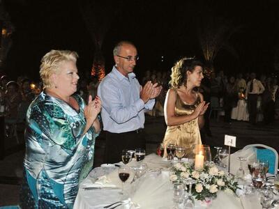 Οι κουμπάροι του ζευγαριού Ειρήνη και Αν...