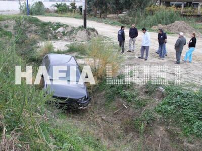 Ηλεία: Τραυματίστηκε οδηγός που έπεσε σε...