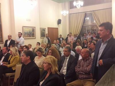 Από τη συνεδρίαση της ΝΟΔΕ Αχαΐας στην Πάτρα