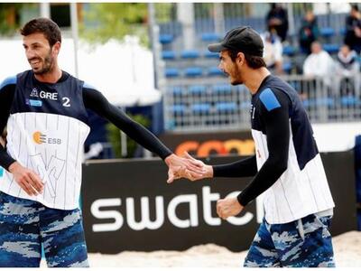 Μπιτς βόλεϊ: Με ήττα ξεκίνησαν ο Πατρινό...