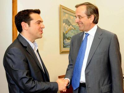 "Όχι" του Τσίπρα στον Σαμαρά -...
