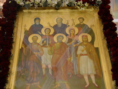 Εσπερινός για τους Αγίους των Πατρών και βράβευση των αριστούχων παιδιών - φωτό