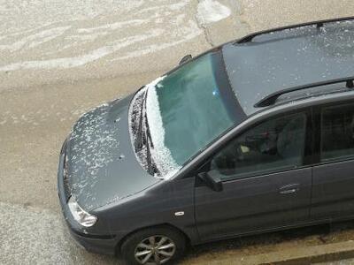 Πάτρα: Χαλαζόπτωση σε πολλές περιοχές τη...