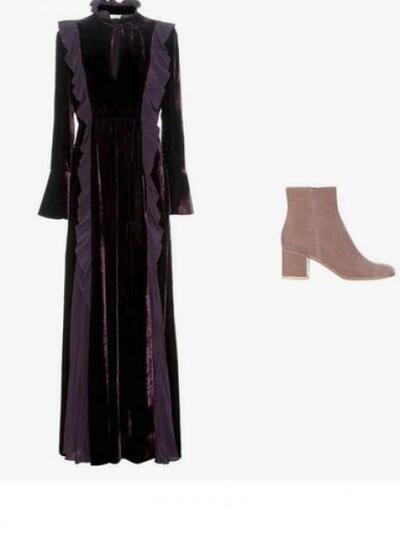 Συνδιάζω ρετρώ βικτωριανό μάξι όπως αυτό...