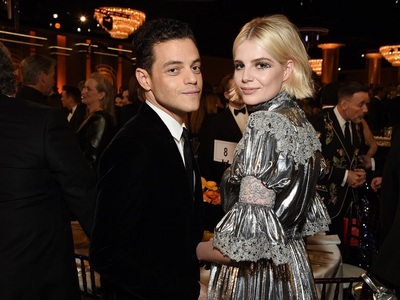 Mε τον αγαπημένο της Ράμι Μάλεκ στέφθηκα...