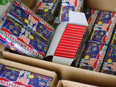 Αγρίνιο: Είχε στο σπίτι του 2800 κροτίδες