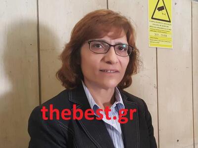 Η Αντιστράτηγος της ΕΛ.ΑΣ. Ζαχαρούλα Τσι...