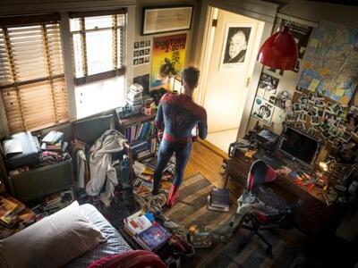 To δωμάτιο του Spiderman - Άντριου Γκάρφιλντ.