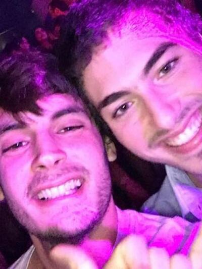 Ο Γιώργος Βακάκης με τον παιδικό του φίλ...