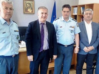 Επαφές Γ. Μαυραγάνη με στελέχη της Αστυν...