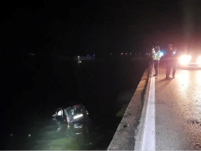 Σφοδρή σύγκρουση  στο δρόμο της Τουρλίδα...