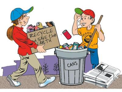 Μαθήματα ανακύκλωσης στην Βιβλιοπολιτεία 