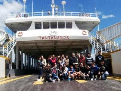 Οι μαθητές του Αρσακείου στην παρουσίαση...