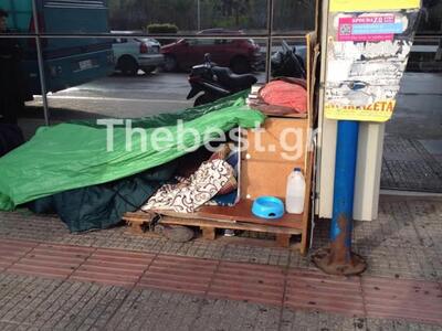 Πάτρα:Που κοιμούνται οι άστεγοι της πόλη...