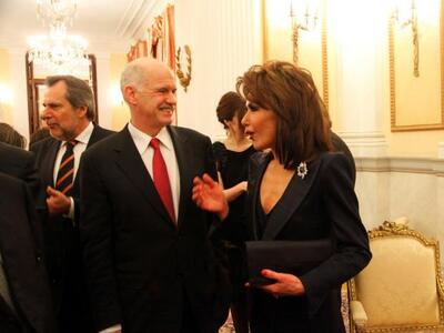 Ο Πρωθυπουργός Γιώργος Παπανδρέου, συνομ...