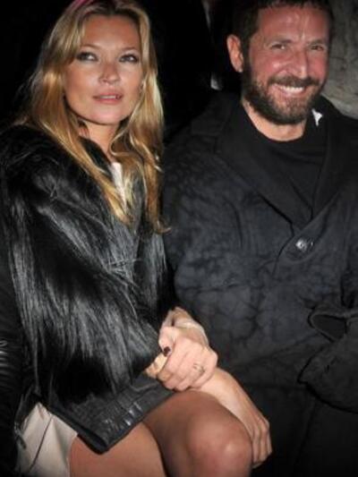 H Κέιτ Μος και ο Stefano Pilati