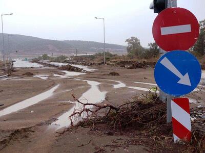 Πάτρα: Πλημμύρισε ο δρόμος στο Σκαγιοπούλειο