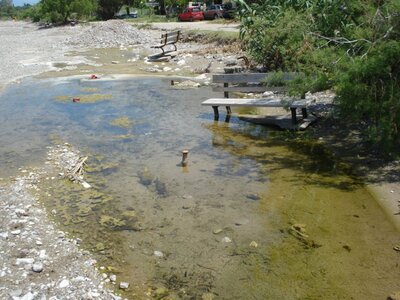 Τριτοκοσμική εικόνα στην παραλία Καστελό...