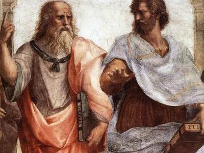 Αριστοτέλης και Πλάτωνας περιγράφουν πως...