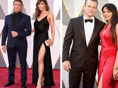 Tα ζεύγη Σταλόνε και Ντέιμον με Saint La...