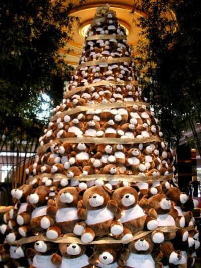 Χριστουγεννιάτικο δέντρο από αρκουδάκια ...