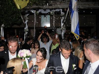 O γάμος του A. Τζόρβα και της Χ. Ατσιδάκ...