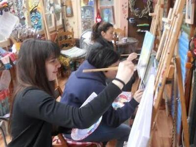 Σεμινάρια ζωγραφικής με προτζέκτορα διορ...