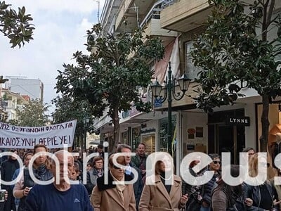 Χιλιάδες στις συγκέντρωσεις διαμαρτυρίας για τα Τέμπη σε Πύργο και Αγρίνιο- ΦΩΤΟ