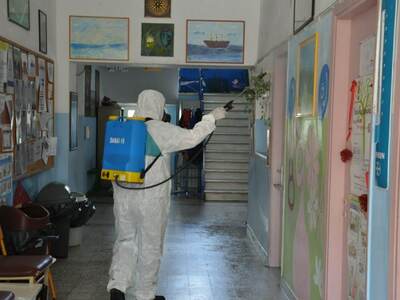 Κλειστά για απολύμανση λόγω κορωνοϊού τα...