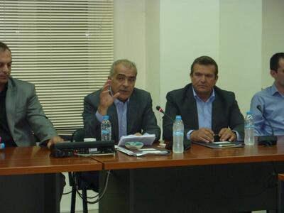 Επίσκεψη Δημήτρη Σταμάτη στο Αγγελόκαστρο