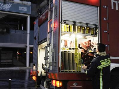 Πυρκαγιά σε εγκαταλελειμμένο στο Θησείο	 