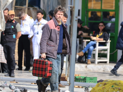 Ο Μπραντ Πιτ σαλπάρει από την Ύδρα, απόβ...