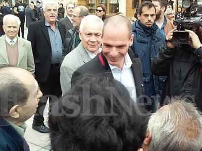Ο Βαρουφάκης στην Κρήτη για την 25η Μαρτ...