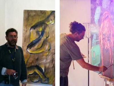 Ο Κλεομένης Κωστόπουλος και ο Ηλίας Αηδονίδης