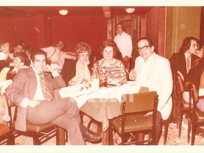 Η Γιαννούλα Παπαδοπούλου με παρέα στο «L...